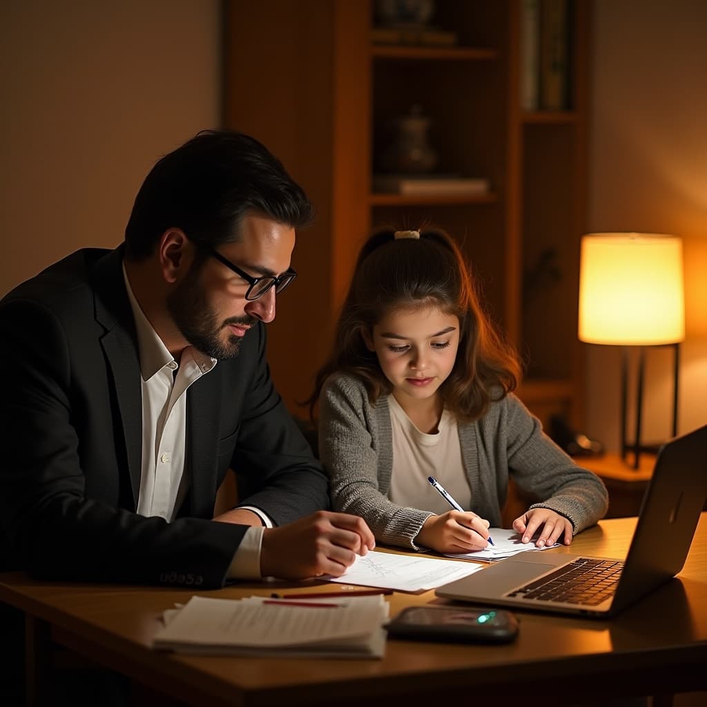Family learning together